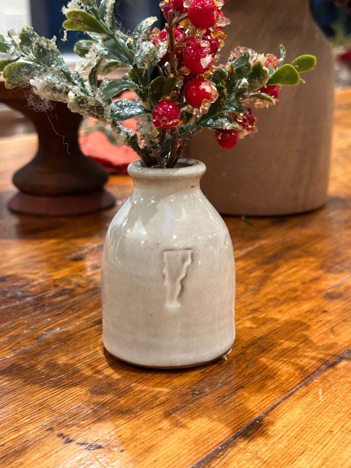 LWP Mini Milk Bottle, VT stamp
