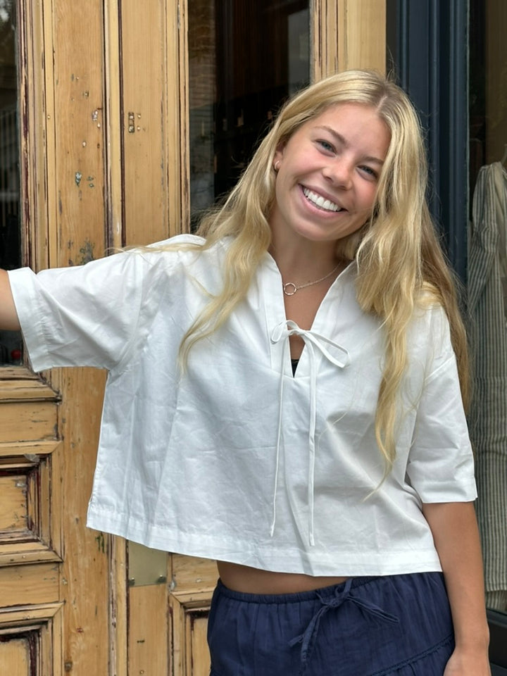 The Dawson Top, white