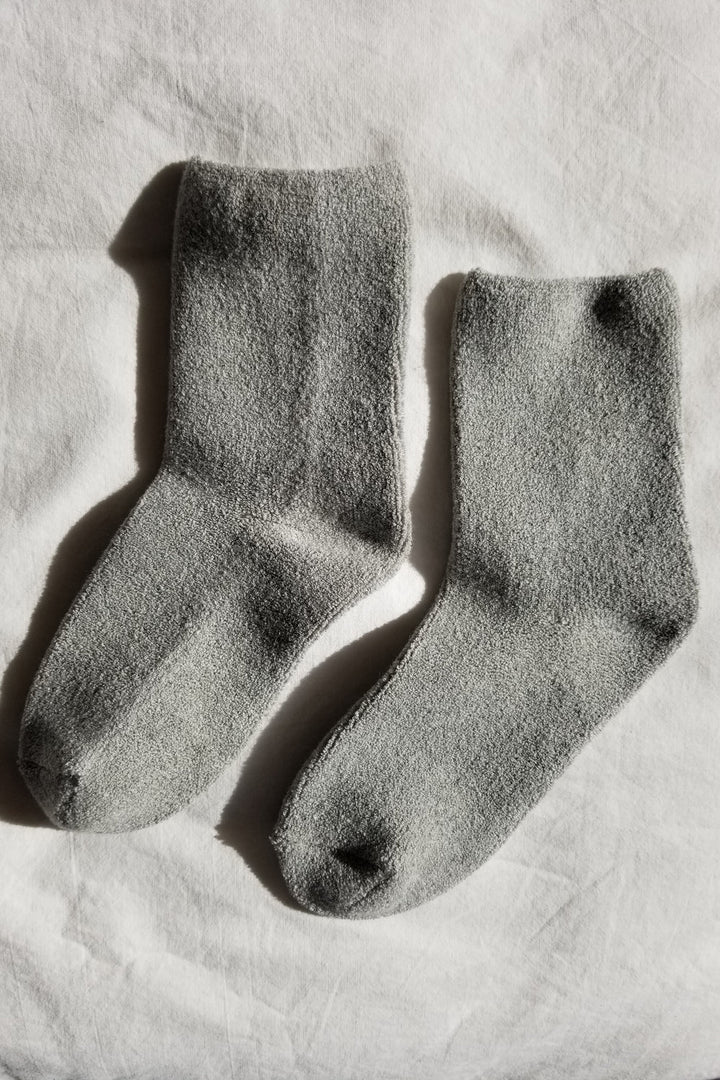 Cloud Socks, Heather Grey