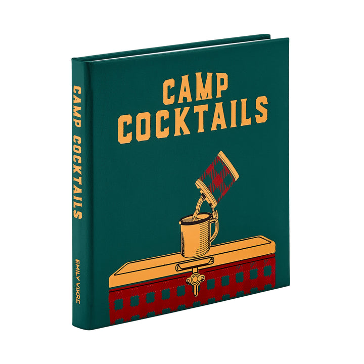 Camp Cocktails, leather bound