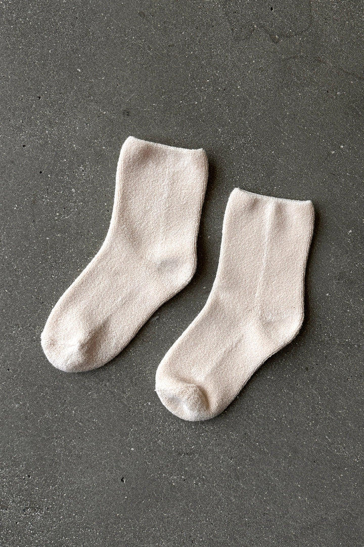 Cloud Socks, Ecru