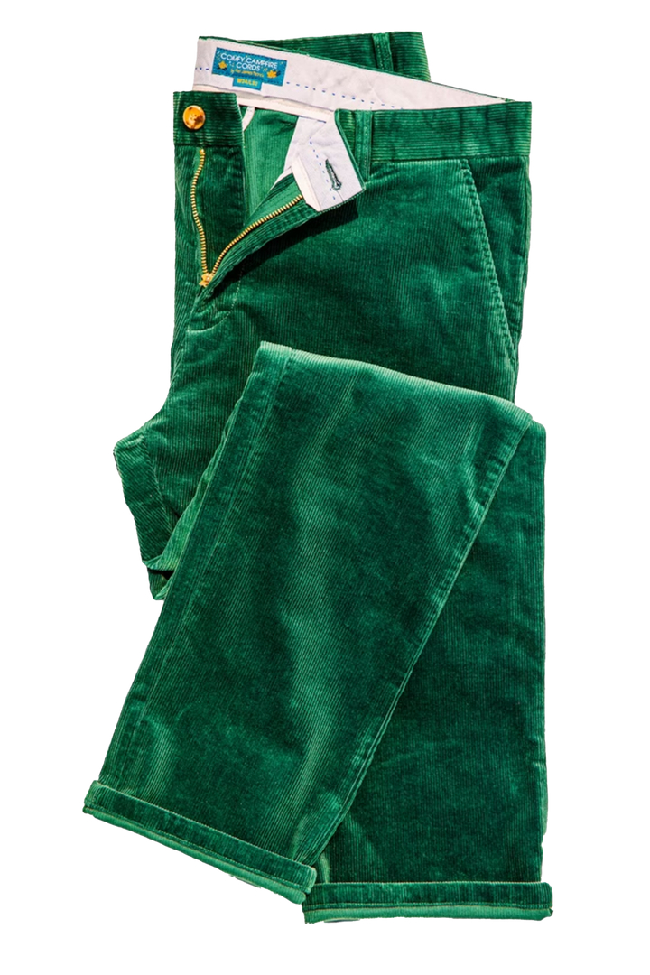 The Cozy Campfire Cords, green