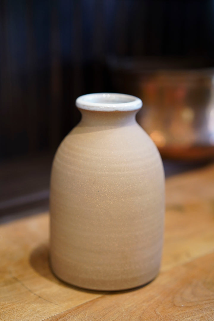 Medium Milk Bottle, bare outside