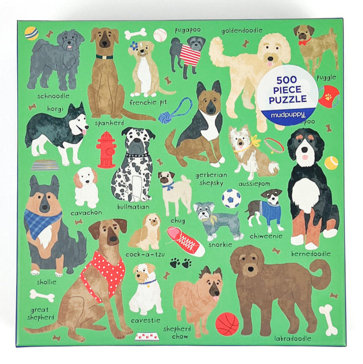 Doodle Dogs, 500 pc puzzle
