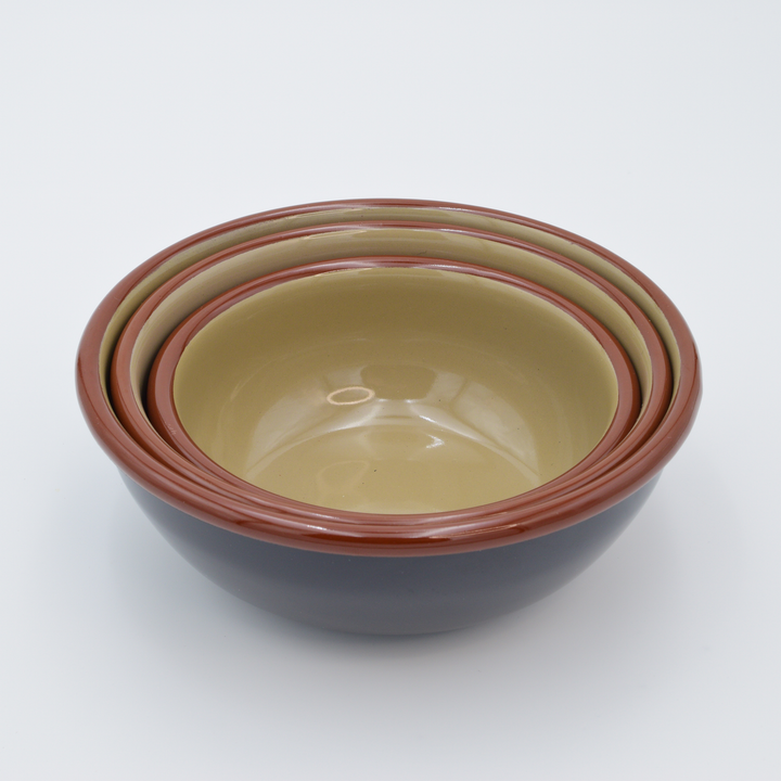 Enamel Bowls Set of 3, wall