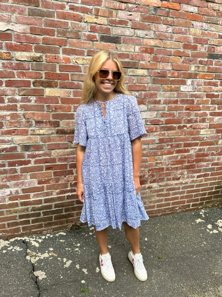 Isla Dress, Marguerite Porcelain