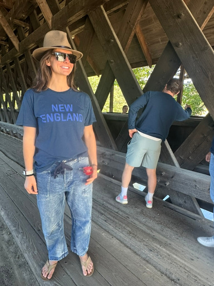 NEW ENGLAND T-Shirt, drkroy/nvy,