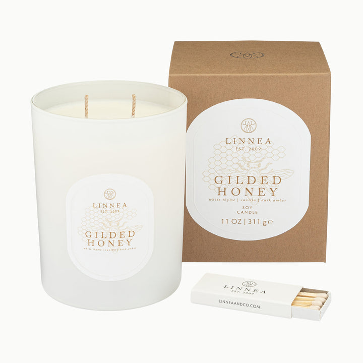 Gilded Honey Candle