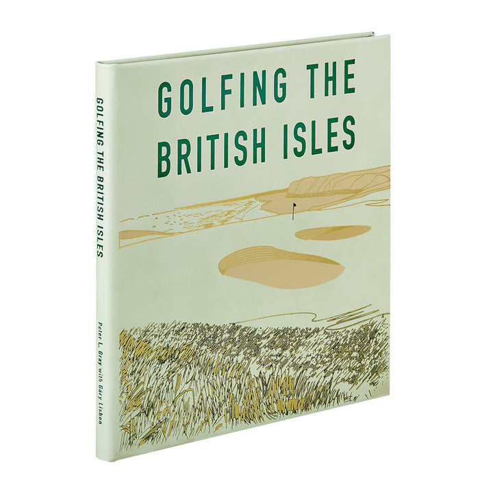 Golfing The British Isles, leather bound