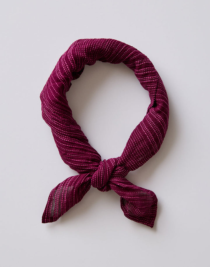 Gauze Bandana, nirvana stitch, one size