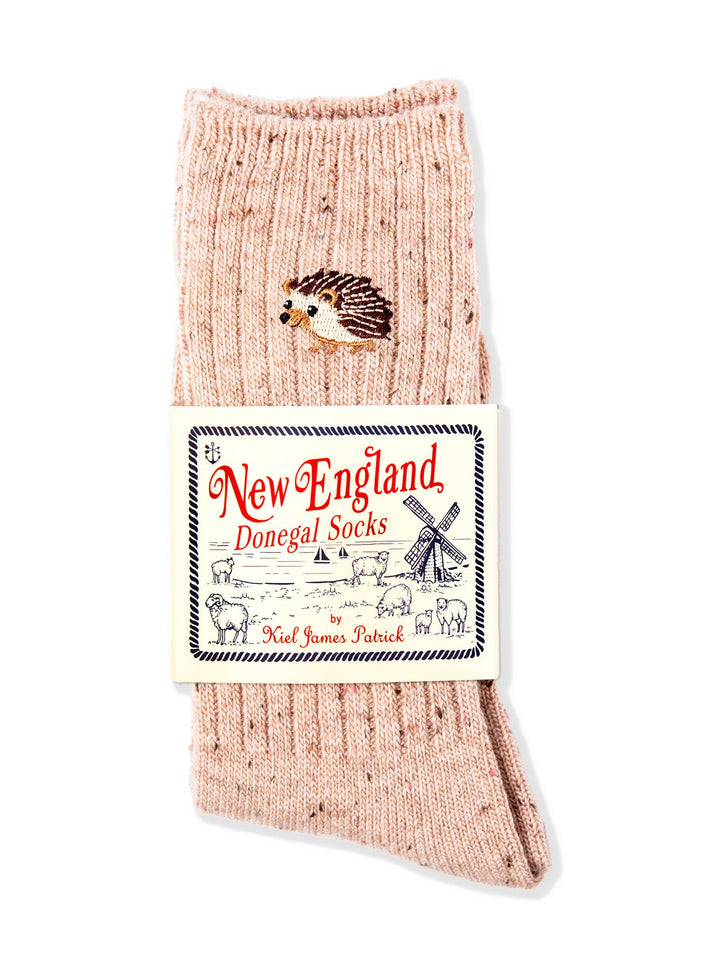 Hedgehog Donegal Sock, Kiel James Patrick