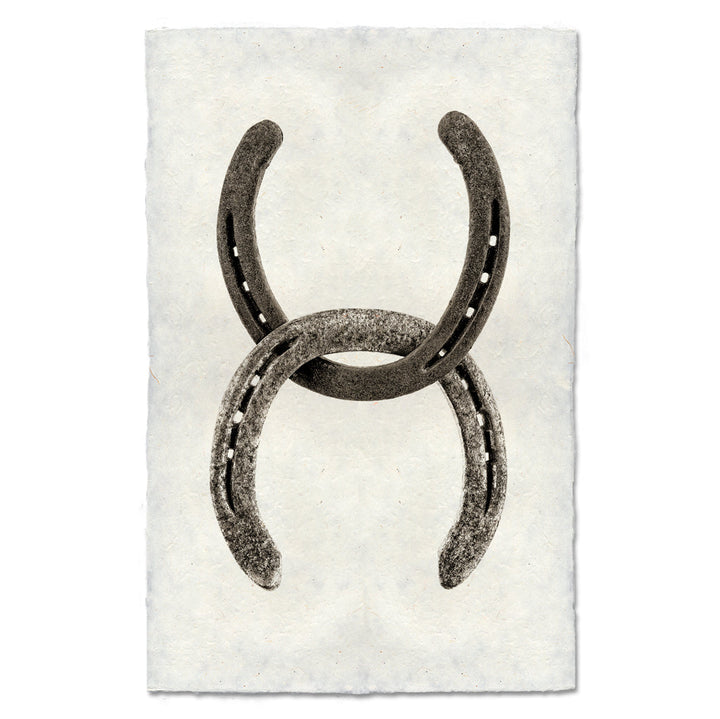 Horseshoes 20 x 30 , Nepalese Handmade