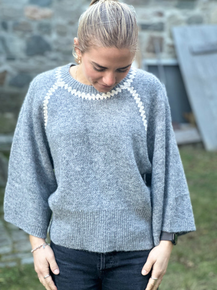 Pullover Comfy Sweater,  grey