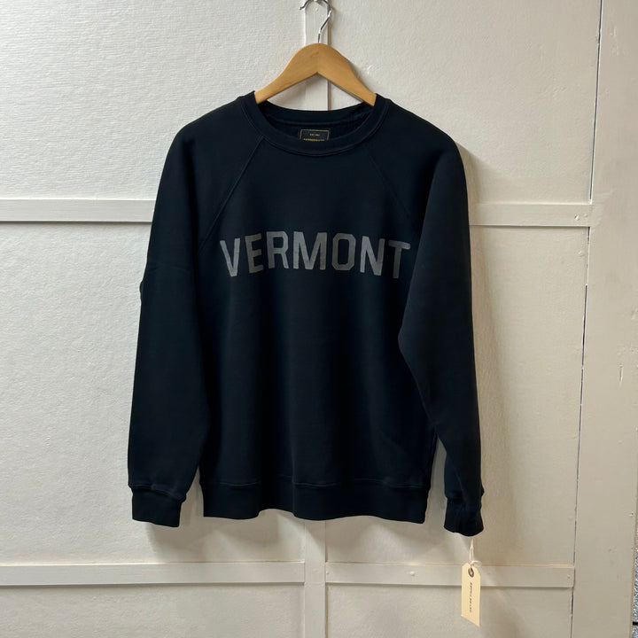 VERMONT Sweatshirt, blk on blk,