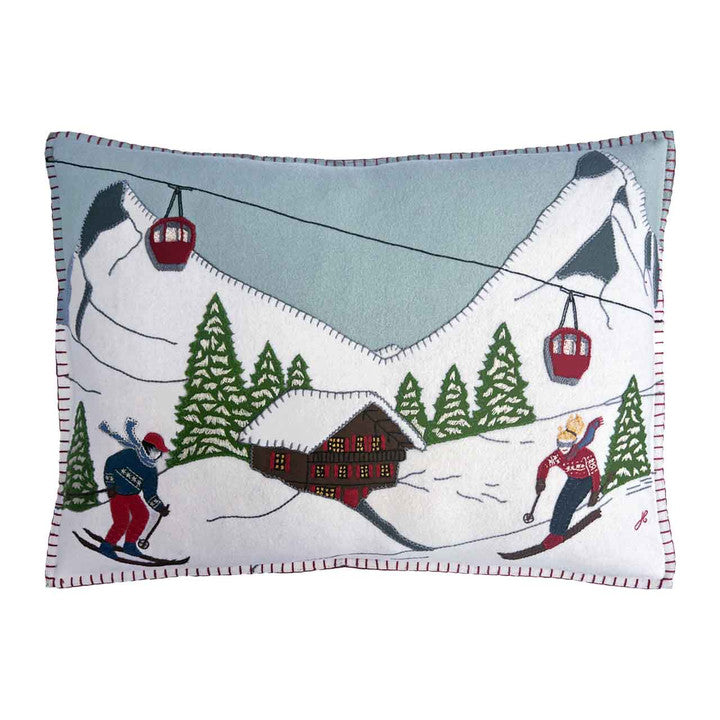 Alpine Scene Cushion 23