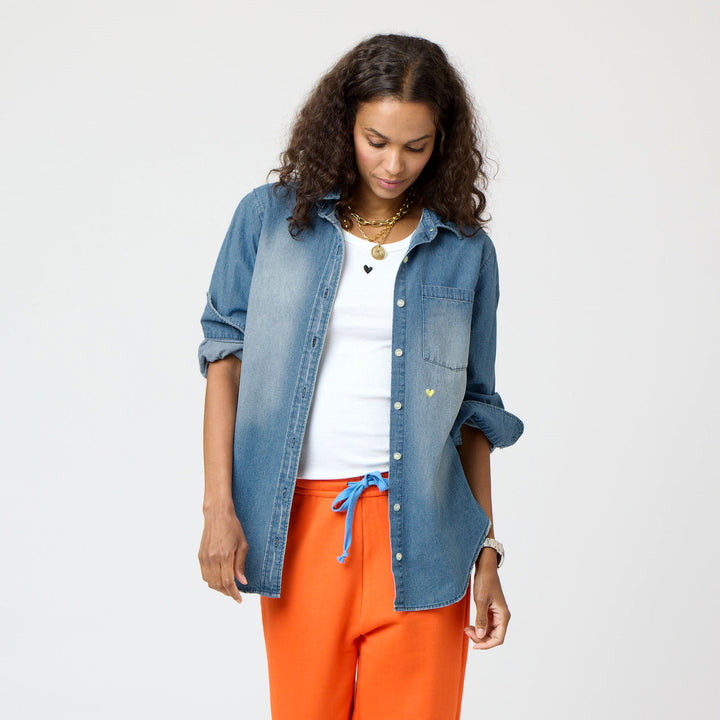 Denim Shirt Lightweight, True Denim,