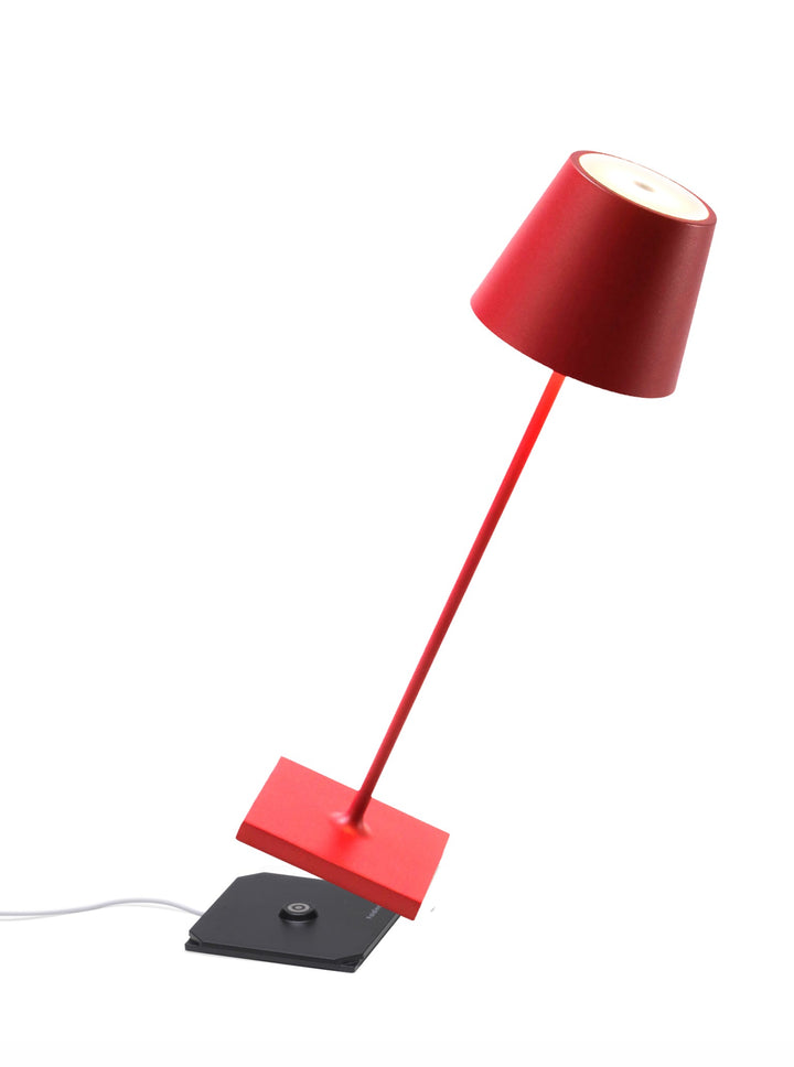 Poldina Pro Table Lamp, ruby red