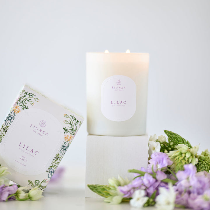 Lilac Candle