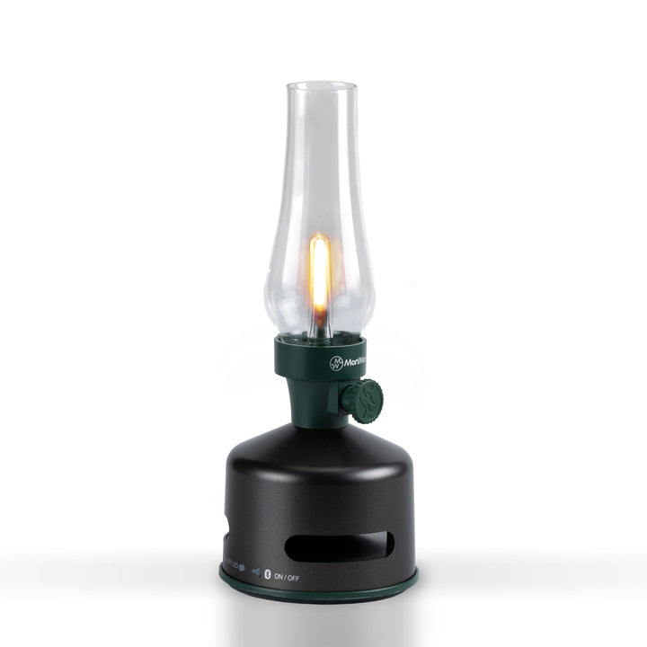 MoriMori Light&Sound Lamp: Green-Black