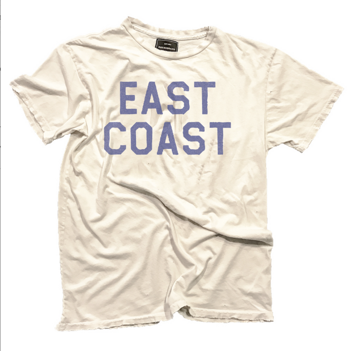 East Coast T-shirt, antique white