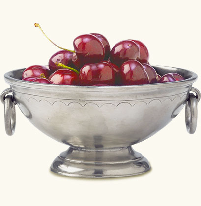 pewter fruit bowl