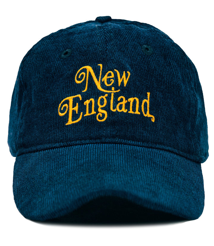 The New England Classic Cord Hat- Navy