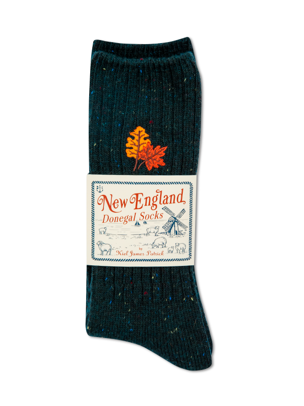 Oak Leaf Donegal Sock, Kiel James Patrick