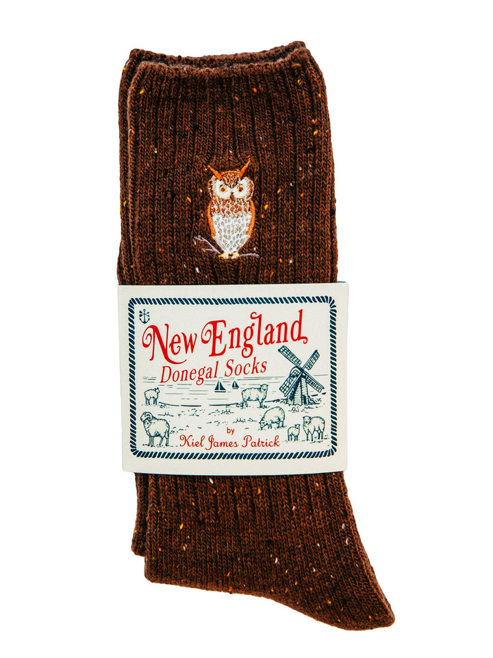 Owl Donegal Sock, Kiel James Patrick