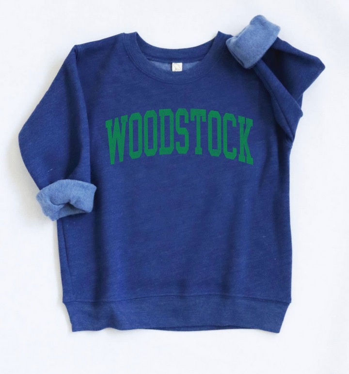 WOODSTOCK Toddler and Youth Sweatshirt, Heather Royal blue