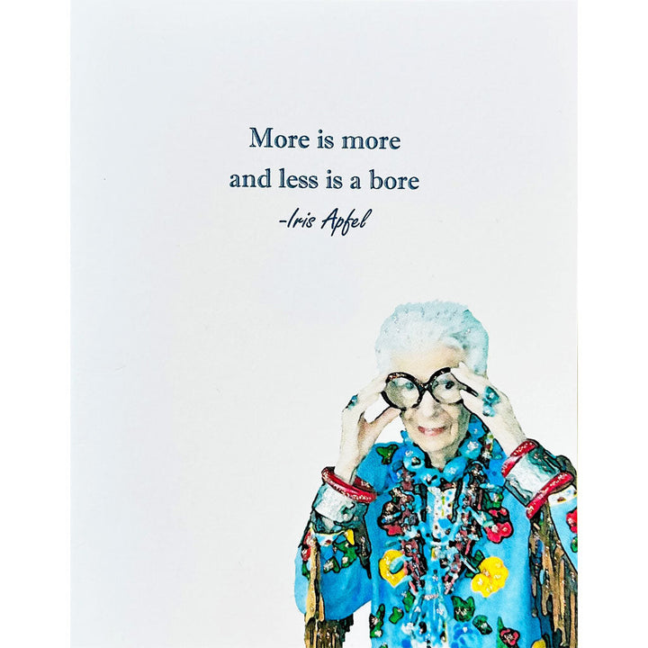 Iris Apfel Card