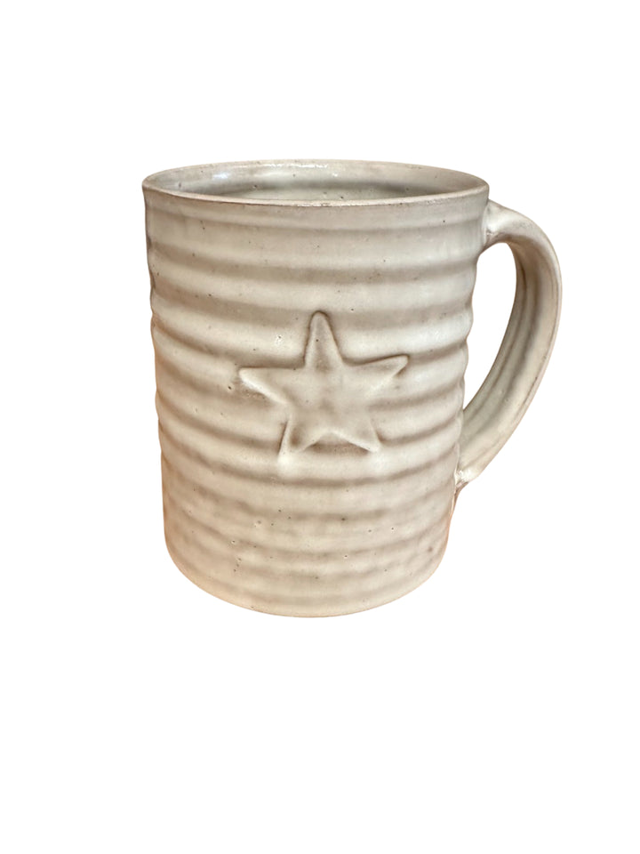 LWP Big Woody's Mug, star, 20 oz, white
