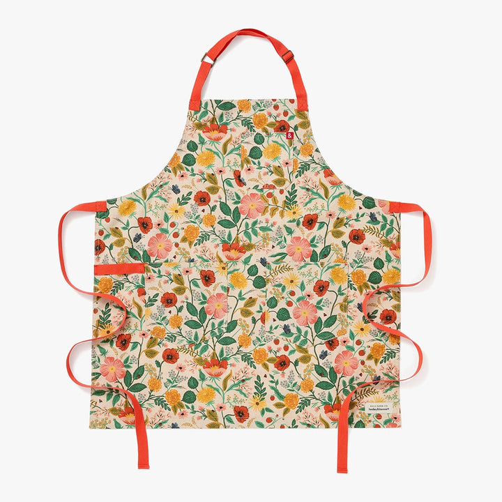 The Essential Apron - Rifle Poppy Fields