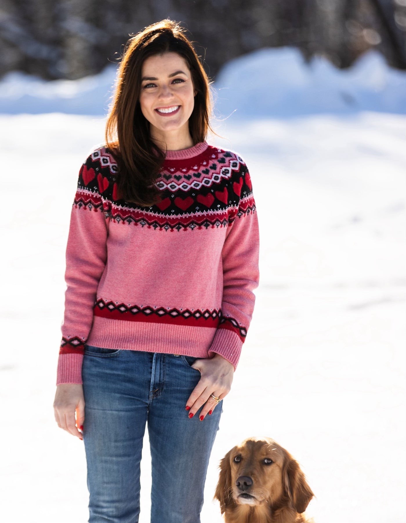Cozy Heart Sweater, Kiel James Patrick – Woody's Mercantile