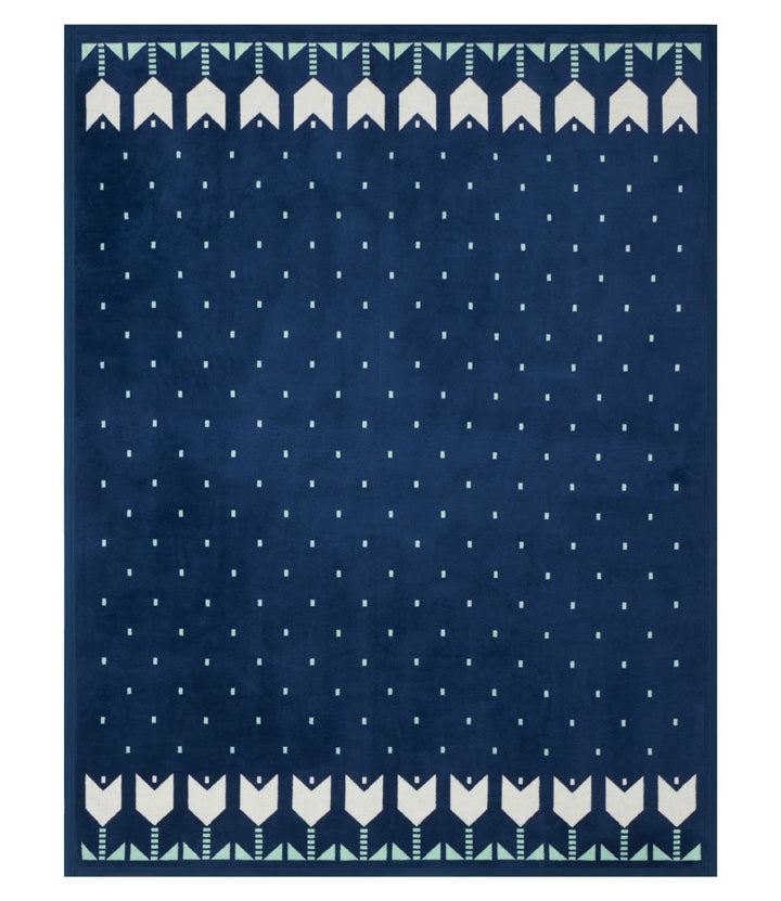 Scandinavian Tulips Blanket