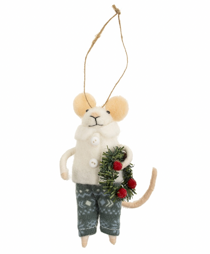 Traditional Tim Mouse Ornament