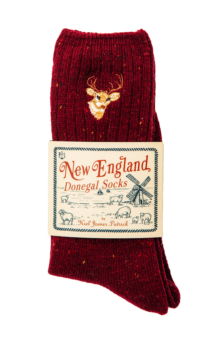 Woodland Deer Donegal Sock