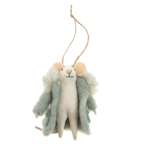 Super Puff Sofie Mouse Ornament