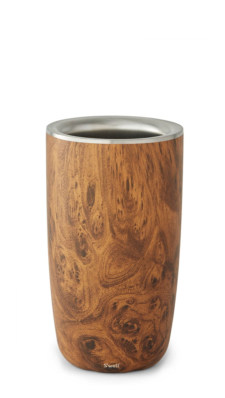 Wine Chiller - Teakwood: 25oz