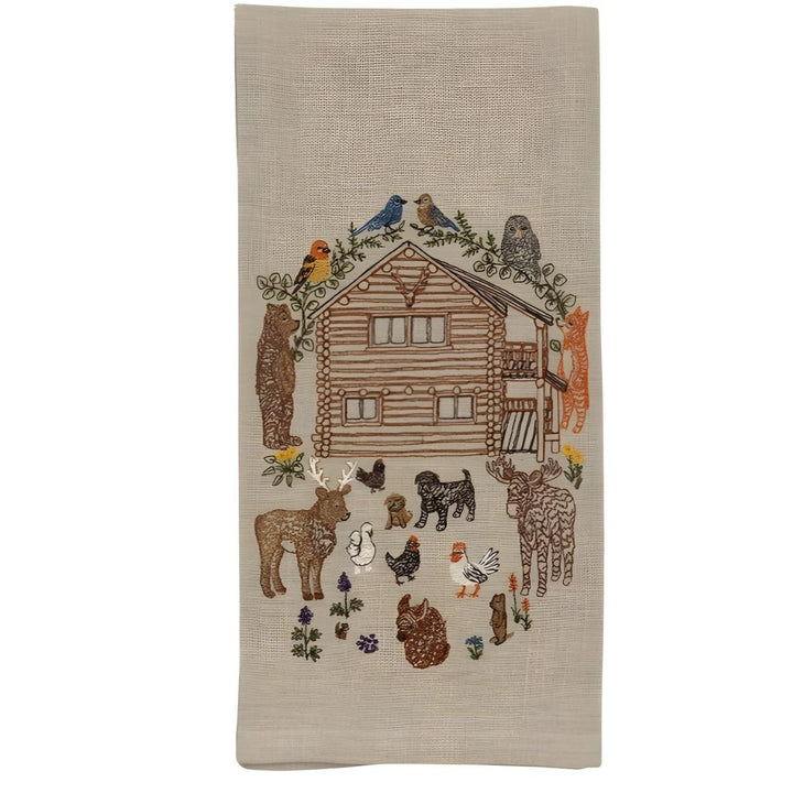 Cabin Life Tea Towel