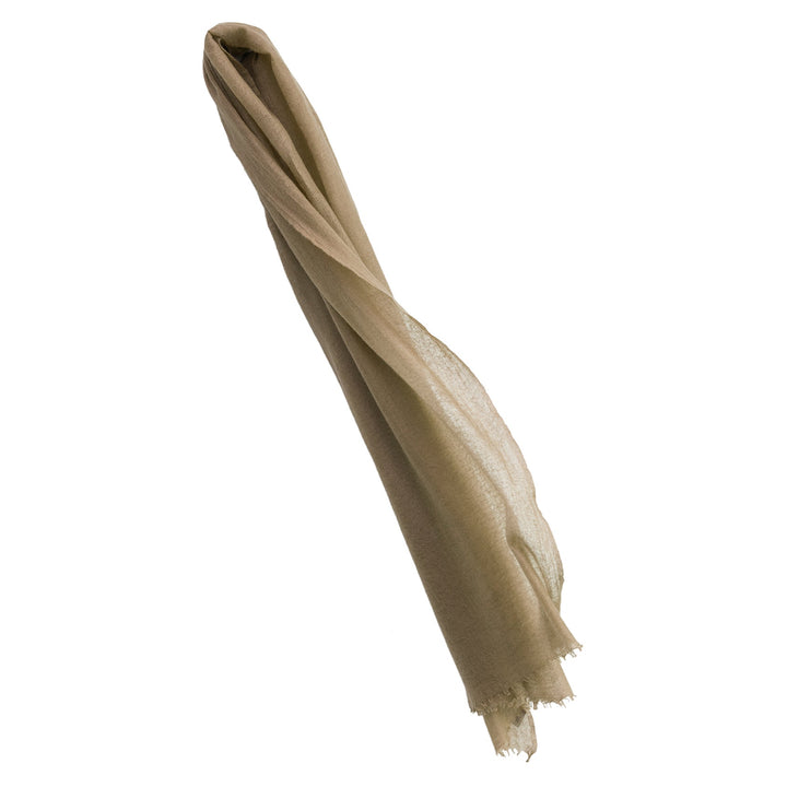 Cashmere Whisper Featherweight Scarf, truffle