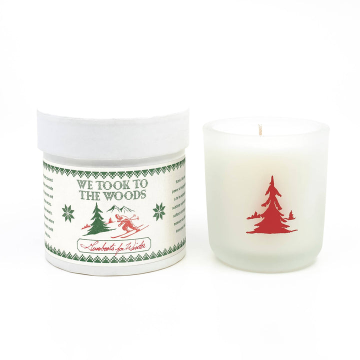 Ski Snowy Collaborative Candle