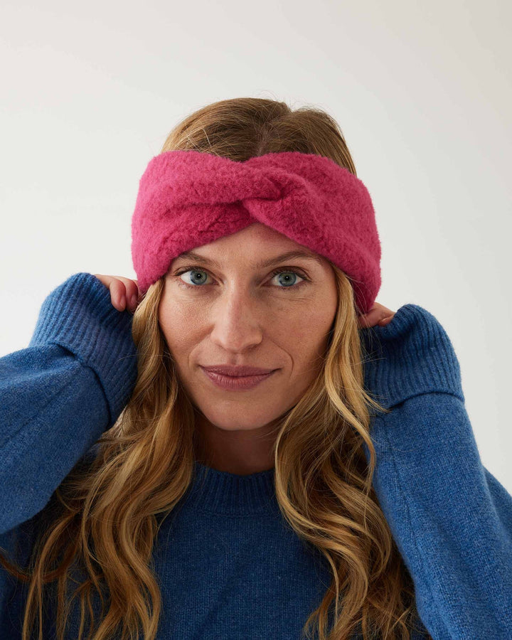 Apres Headband, raspberry