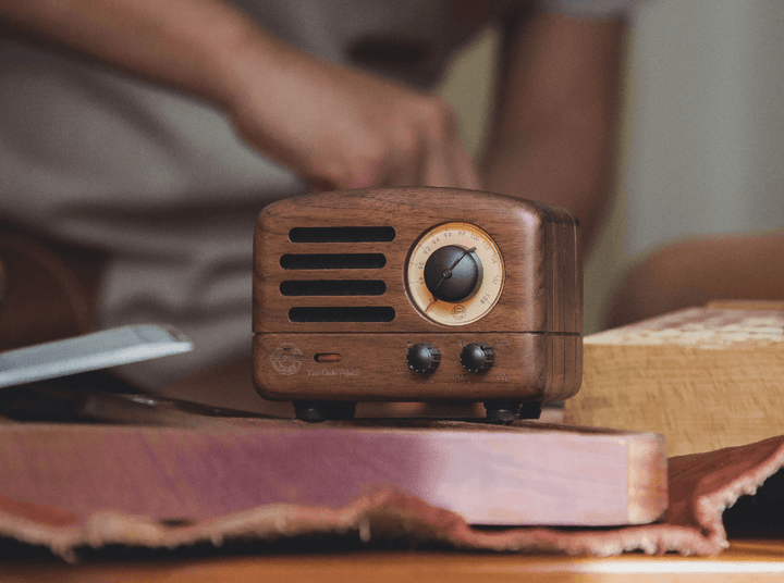 MUZEN OTR Wood Retro Portable FM Radio Bluetooth