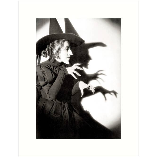 Wicked Witch Halloween Card