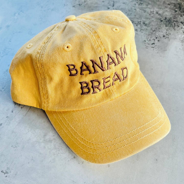Banana Bread Baseball Cap Dad Hat Restaurant foodie bakery