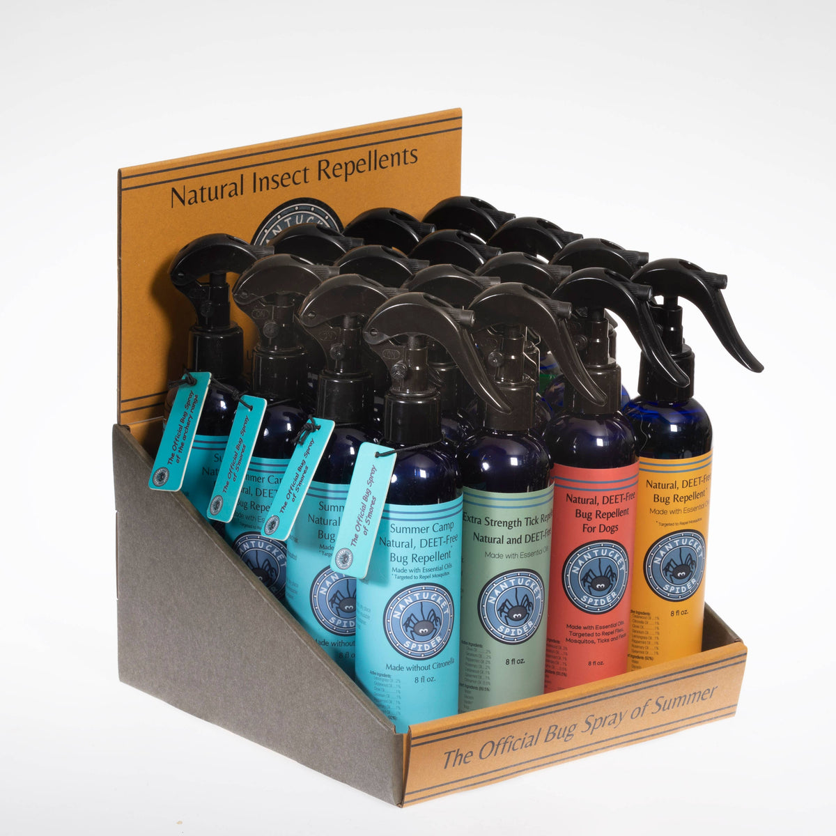 16 Units of 8 oz Bug Repellent with Recycled Counter Display – Woody's ...