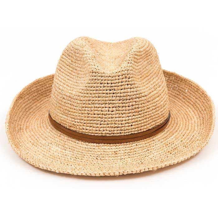 Raffia hat, size 58/59