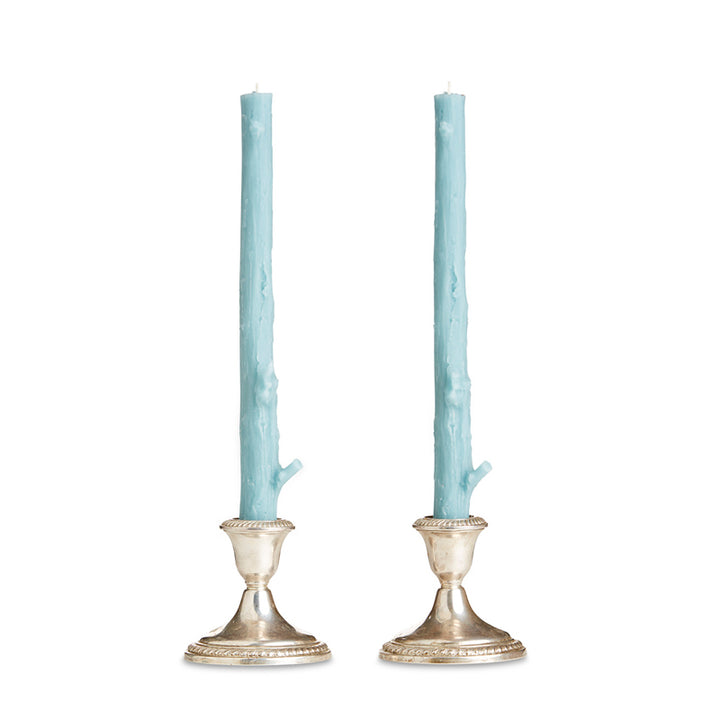 STick Candles, Cedar/pair, robin blue
