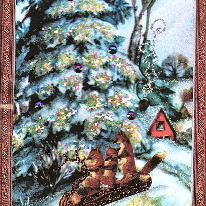 Fox Christmas Card