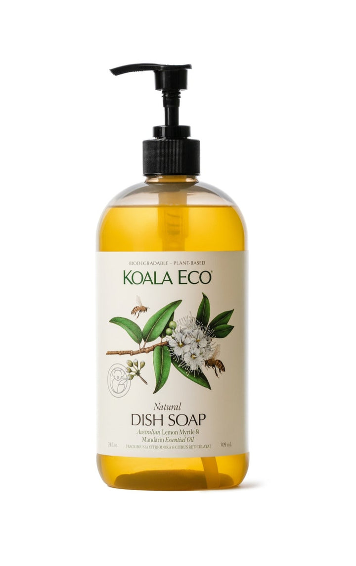 Natural Dish Soap Lemon Myrtle & Mandarin, 24 oz